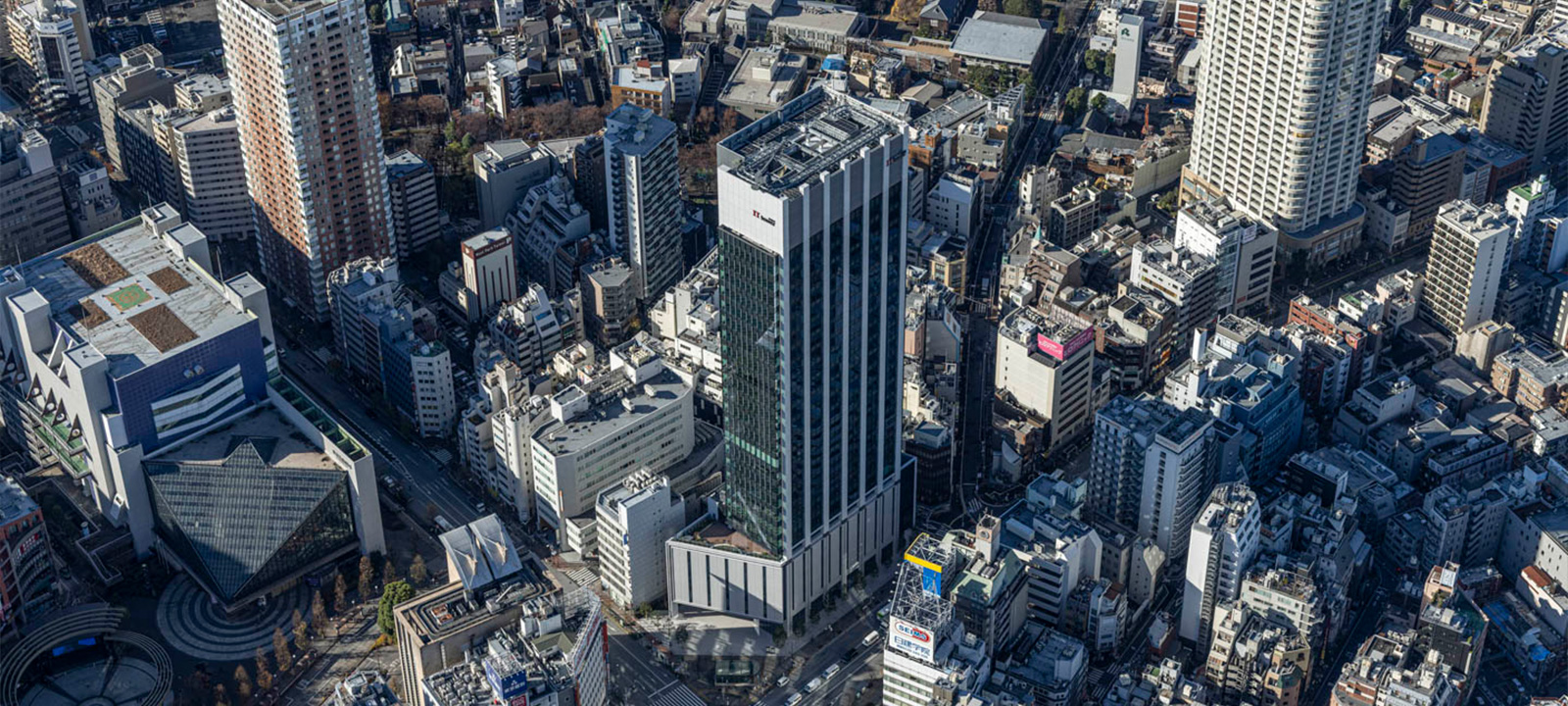 池袋西口エリア俯瞰図